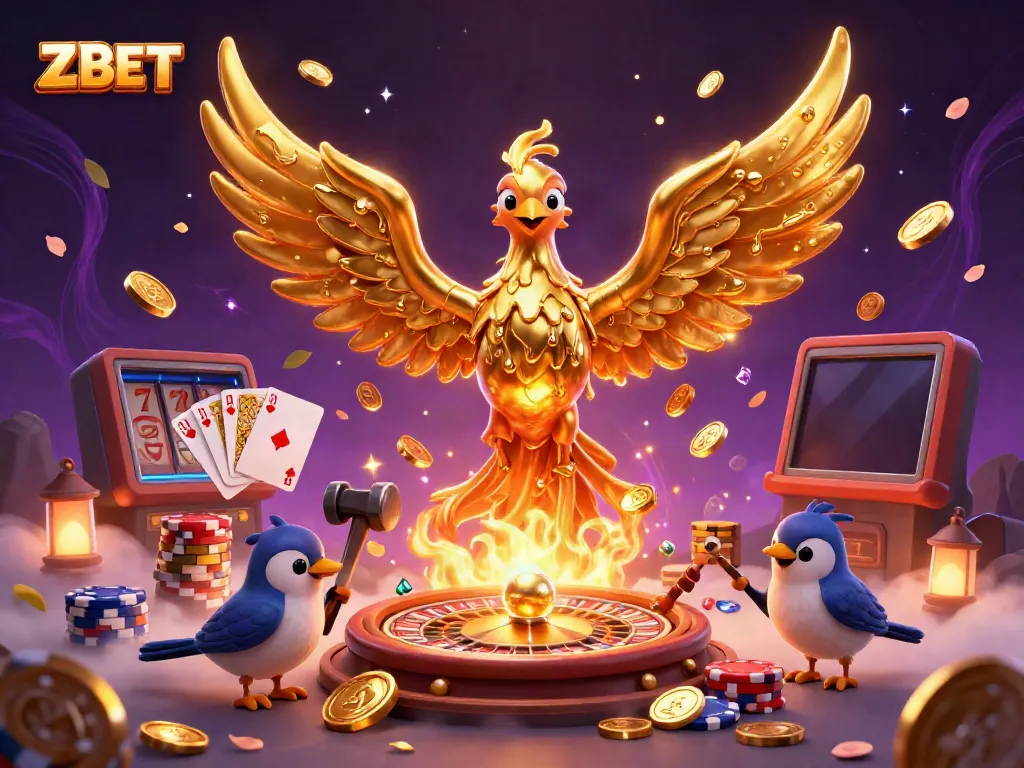 ZBET offers thrilling casino experiences with dynamic golden phoenix and exciting game elements.