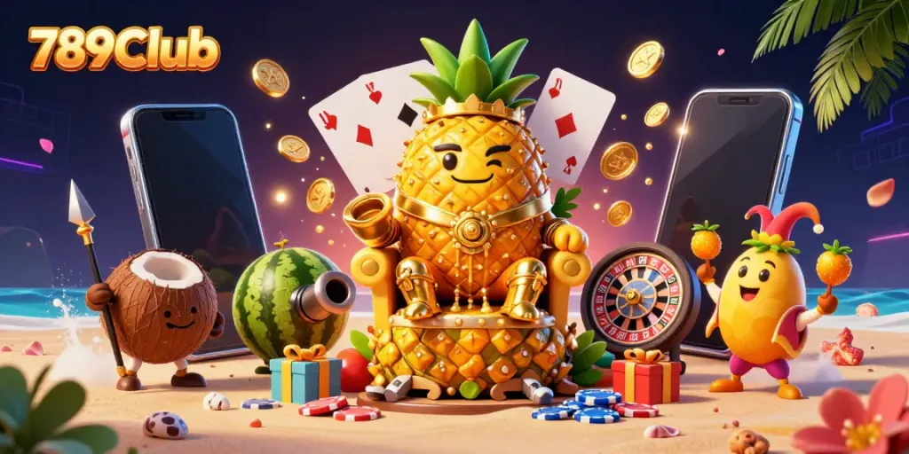 Experience the vibrant casino world of 789Club with thrilling gameplay elements and characters