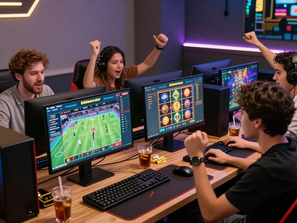 Exciting online gaming experience on the 68win platform with players enjoying diverse entertainment options.