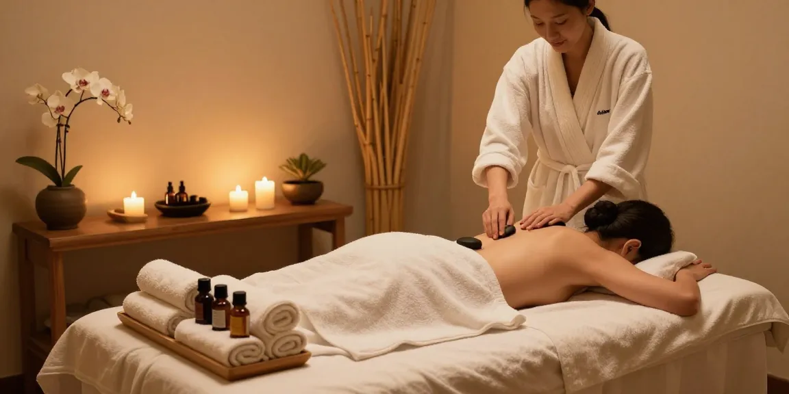 ALO8 spa treatment room showcasing a luxurious massage therapy experience.