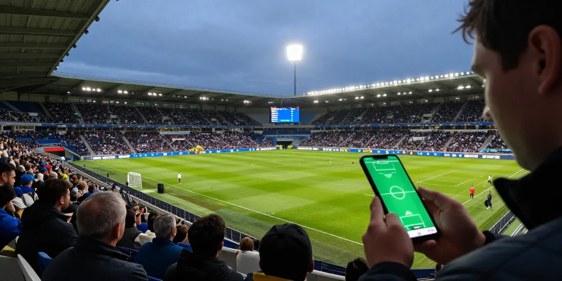 Lucky88 sports betting predictions and match odds in a vibrant stadium scene.