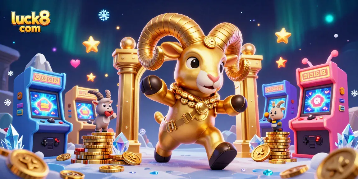 Experience the thrill of winning at luck8 com with vibrant gaming elements and a powerful golden ram