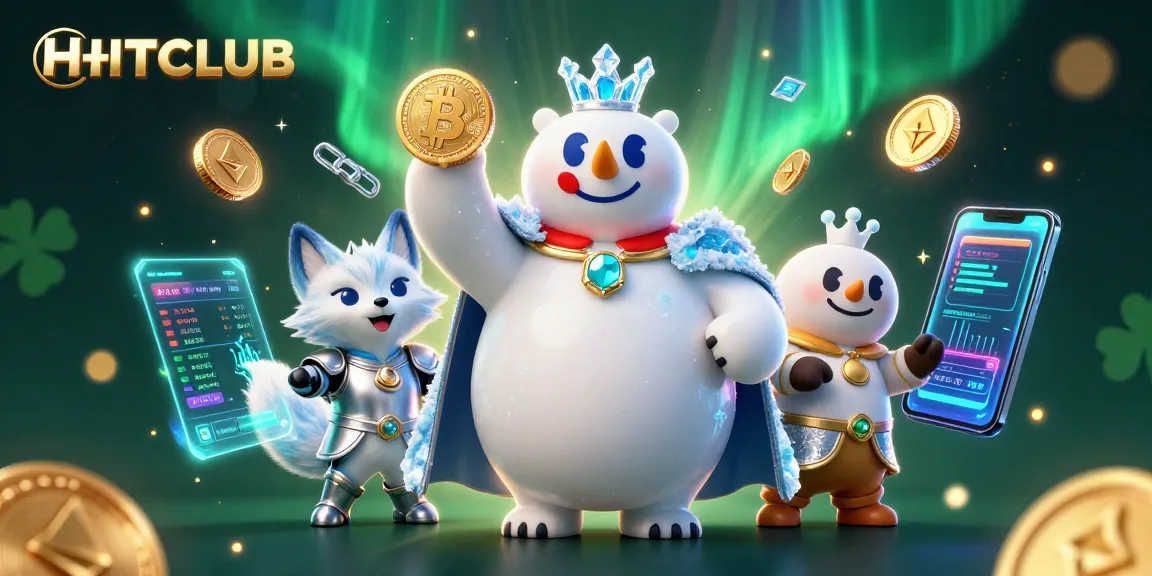Experience the excitement of HITCLUB with engaging games, vibrant visuals, and crypto elements.